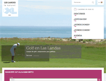 Tablet Screenshot of landas-vacaciones.com